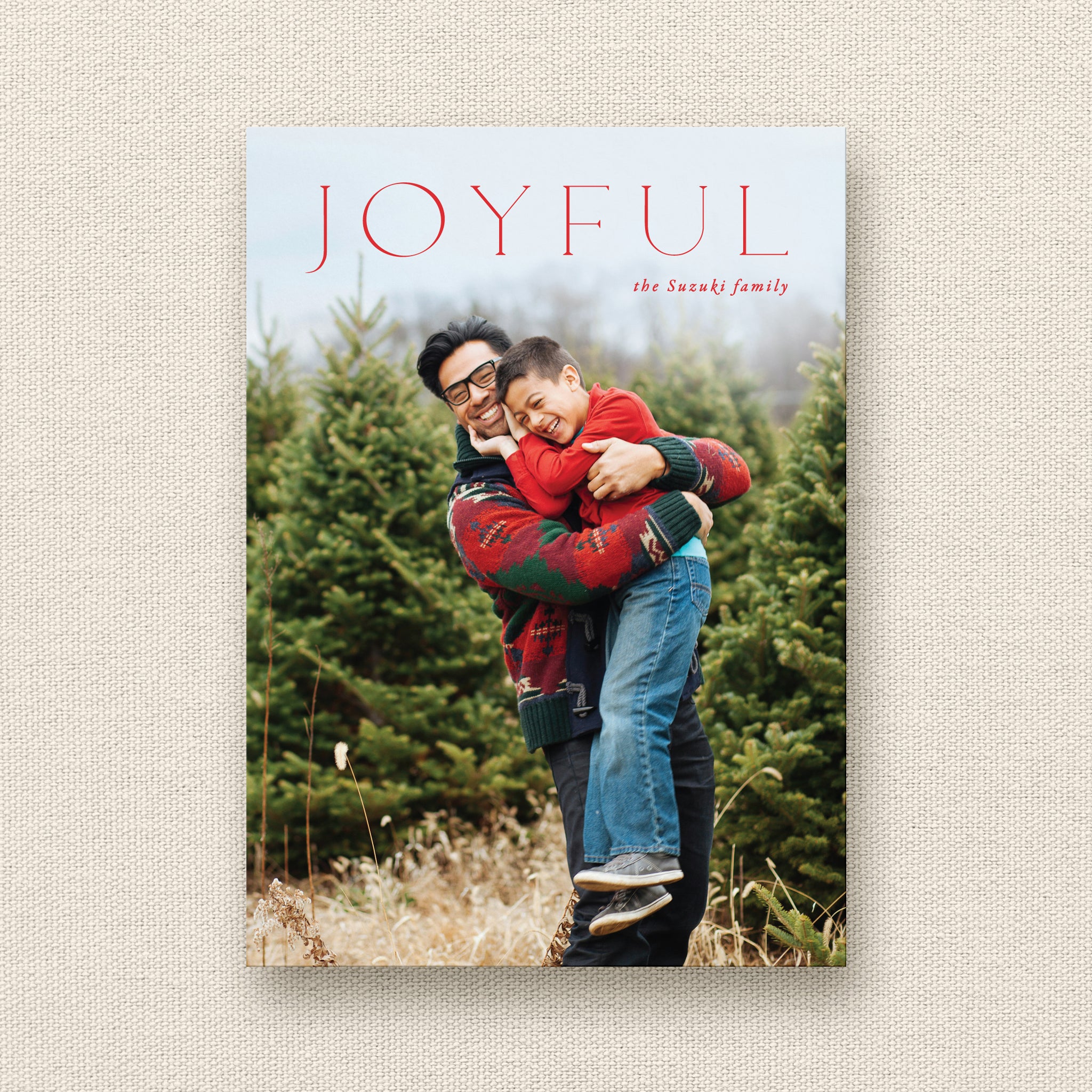 Joyful Holiday Photo Card