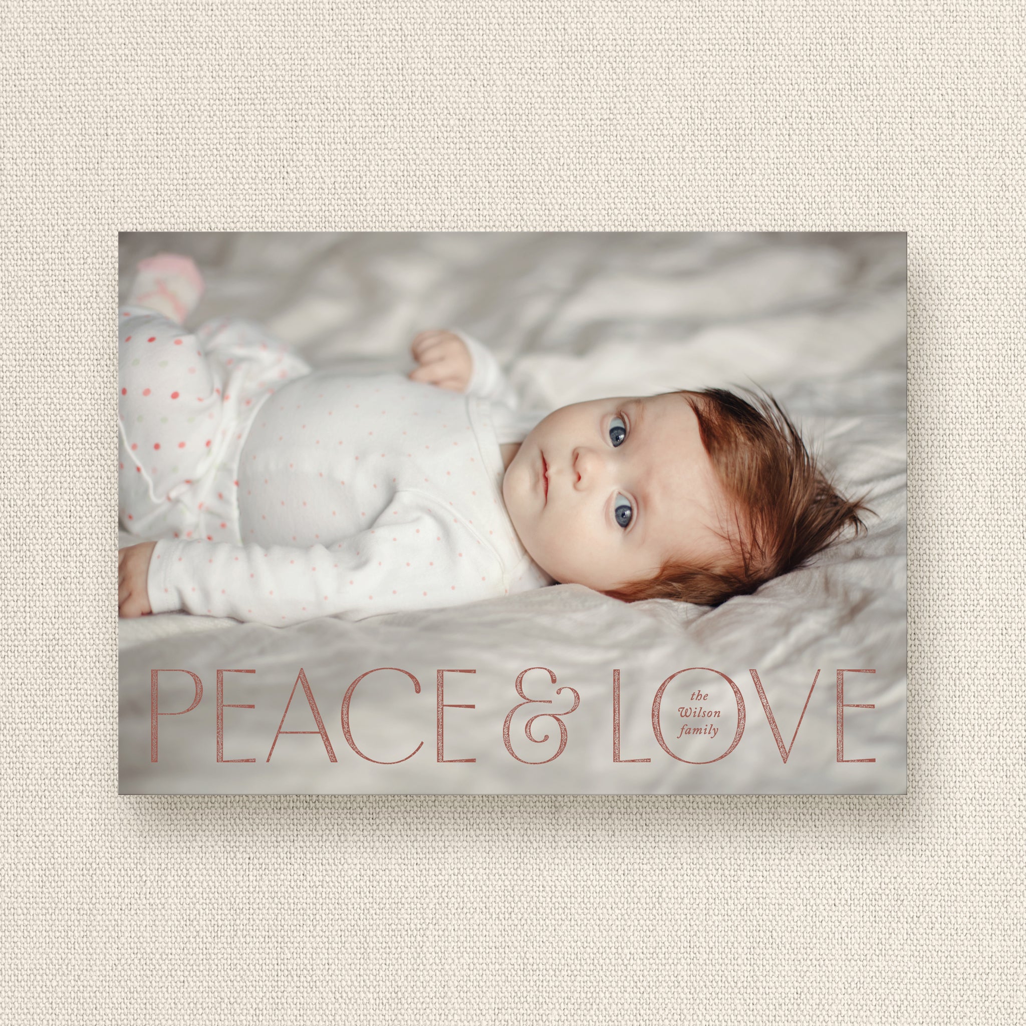 Patina Holiday and Christmas Photo Card